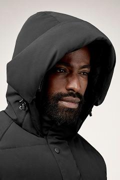 Chamarras Canada Goose Hombre Outlet - Carson Abrigos Negros YA0913864